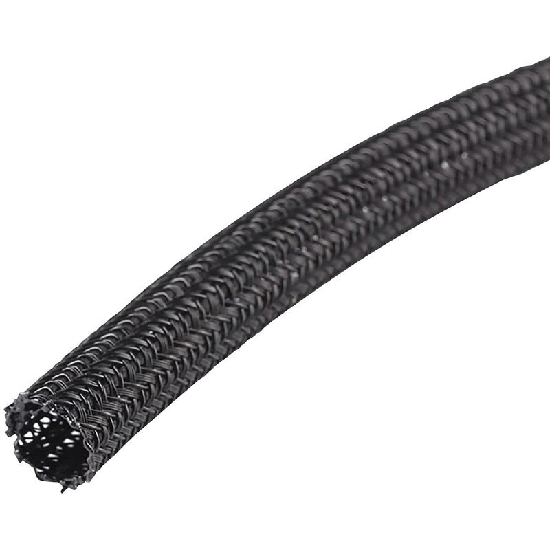 Callstel Cable Bundles: Set of 2 Self-Closing Woven Cable Sleeves,