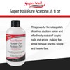 Supernail Pure Acetone Nail Polish Remover - Professional Strength for