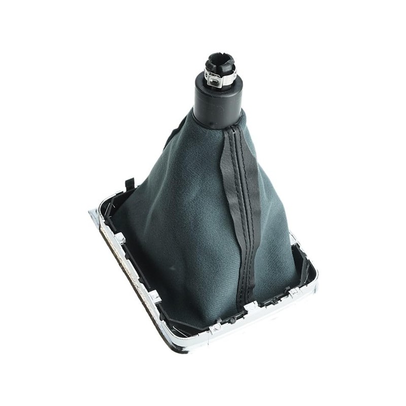 Gear Knob 6 Gears + Gear Stick Boot in Black