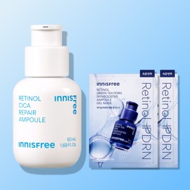 innisfree 화제의 입소문템! 레티놀+시카 앰플로 깐달걀 피부결 완성!