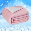 HOMFINE Cooling Comforter Japanese Double-Sided Cold Tech Fabric Cooling Blanket