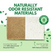 AIRNEX Natural Kitchen Sponges Pack of 20 - Biodegradable Cellulose