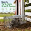 Large Animal Trap Cage for Live Capture – Foldable Stainless