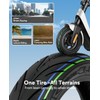 GLDYTIMES 10x2.30-6.5 Highway vacuum Tire, 10x2.3 Non-slip Tubeless, Fit for