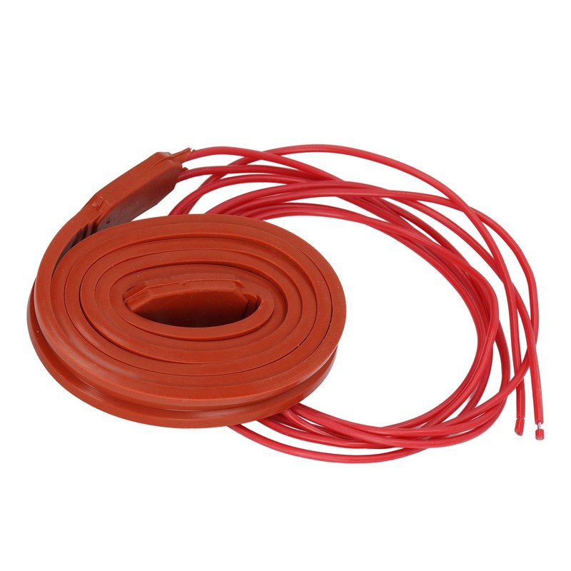 80W Silicone Heating Belt Waterproof Flexible Heater Wrap Self Control