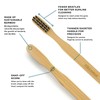 Akamai Bamboo Bass Toothbrush - Soft BPA-Free Bristles, Compostable, 2