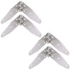4 Pack 180mm Strap Hinge Stainless Steel Locker Door Hatch
