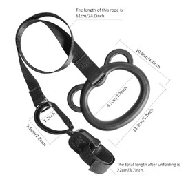 Stroller Leash Handle for Toddler - Compatible with Strollers, Wagons, Pushchairs and so on – Safety Leash Keeps Children Close on-The-go