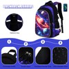 Jafeton Kids Backpack for Boys,3D Reflective Gaming School Backpack with