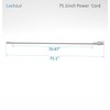Leetdud Replacement Power Cord for Air Kit Pro Under Cabinet