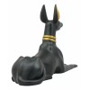 Ebros Ancient Egyptian God Anubis Dog in Sitting Pose Figurine