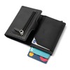 Slim Wallet with Coin Compartment & Credit Card Case RFID