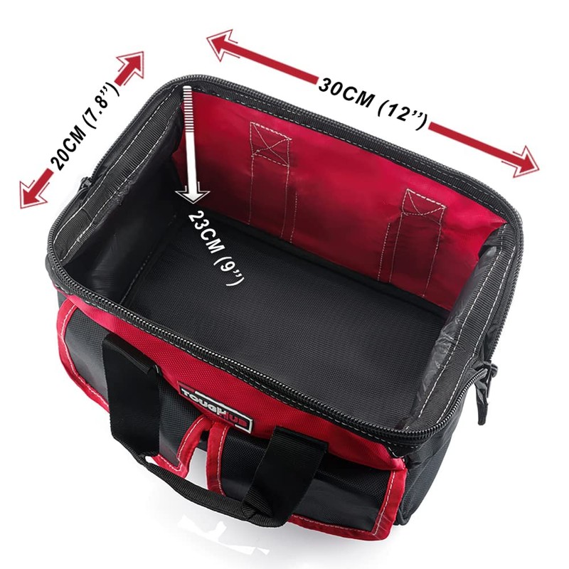 ToughHub 12 inch Tool Bag With 1680D Fabric– Heavy Duty
