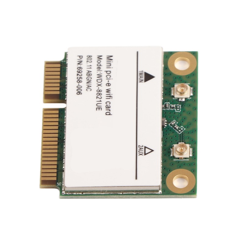 Dual Band 2.4G/5Ghz Network Card 433Mbps WIFI Mini PCI‑E Wireless