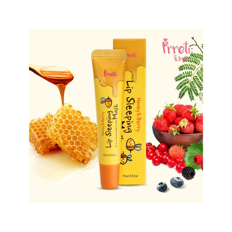 Pretty Honey & Berry 프레티 허니앤베리 립 슬리핑 마스크팩 15g