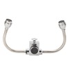 Faucet Mounted Eyewash Station Double Nozzle Emergency Eye Wash Unit