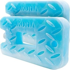Kona Cooler Ice Packs - Blue (2 lbs) - Refreezable & Reusable (Set of 2)