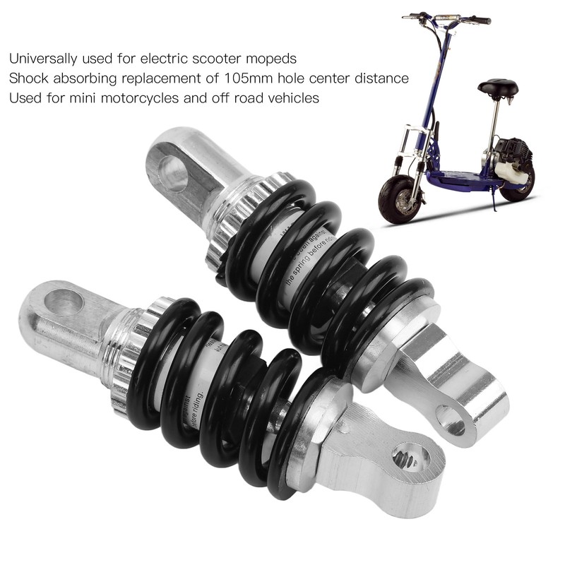 1 Pair of Shock Absorber Adjustable Damping Rear Suspension Spring