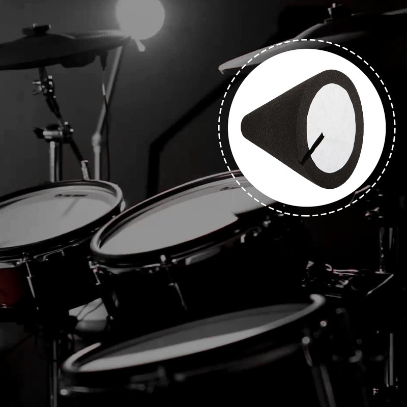 BQLZR Piezo Trigger Sponge Cone Cylinder for Electronic Drum Percussion