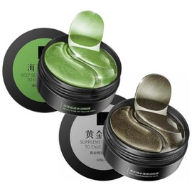 120 Parches Hydrogel Ojos Colágeno Hidratante mejora las ojeras, fatiga ocular, disminuye la hinchazón y suaviza las líneas finas de expresión (Perla 