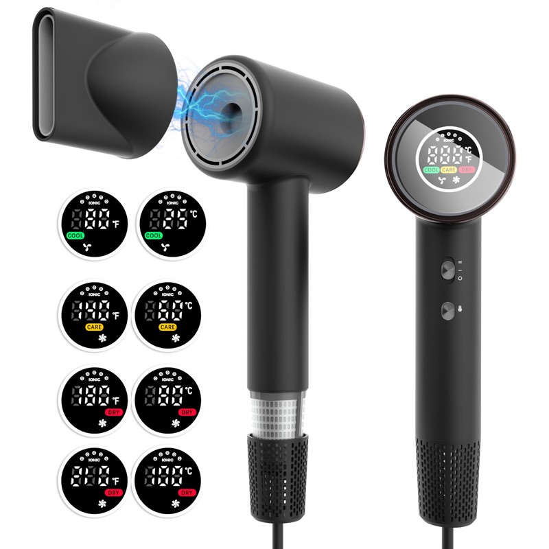 Lady.Right Professional Lightweight Ionic High Speed Hair Dryer 1500W with