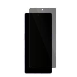 dipos FLEX Privacy Blickschutz-Folie matt passend für Infinix Note 50 Pro Schutzfolie mit 100% Displayabdeckung, Fingerprint-Kompatibel, Case-Friendly, Full Cover, Sichtschutz Filter 2way