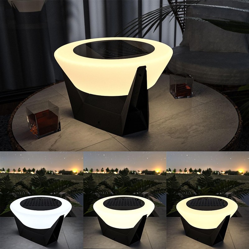 Masdio Landing Light Outdoor Solar Post Cap Lights, Deck Fence,