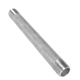 3/8 x 4" 316 Stainless Steel Schedule 80 Nipple TBE Seamless