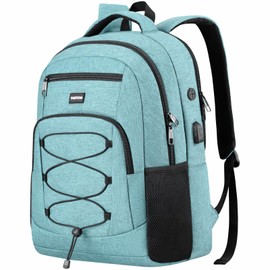YAMTION School Backpack for Women and Teen Girls,College Bookbag Laptop Backpack Schoolbag with USB Port for High School College Students