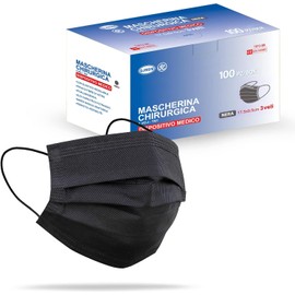 Stone&Stone 200 Pieces Medical Type IIR Standard EN14683 Certified Mouth Mask Surgical Masks 3-Ply Mouth Guard Face Mask Disposable Mask BFE ≥ 98% Surgical Mask