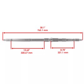 Honda Rear Axle Shaft for Honda TRX250X 2X4 2009 2011-2020 42311-HN6-000 42311-HN6-A30