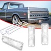 KENRTIR Clear Lens Tail Light Tailight Lamp Lenses with Gaskets