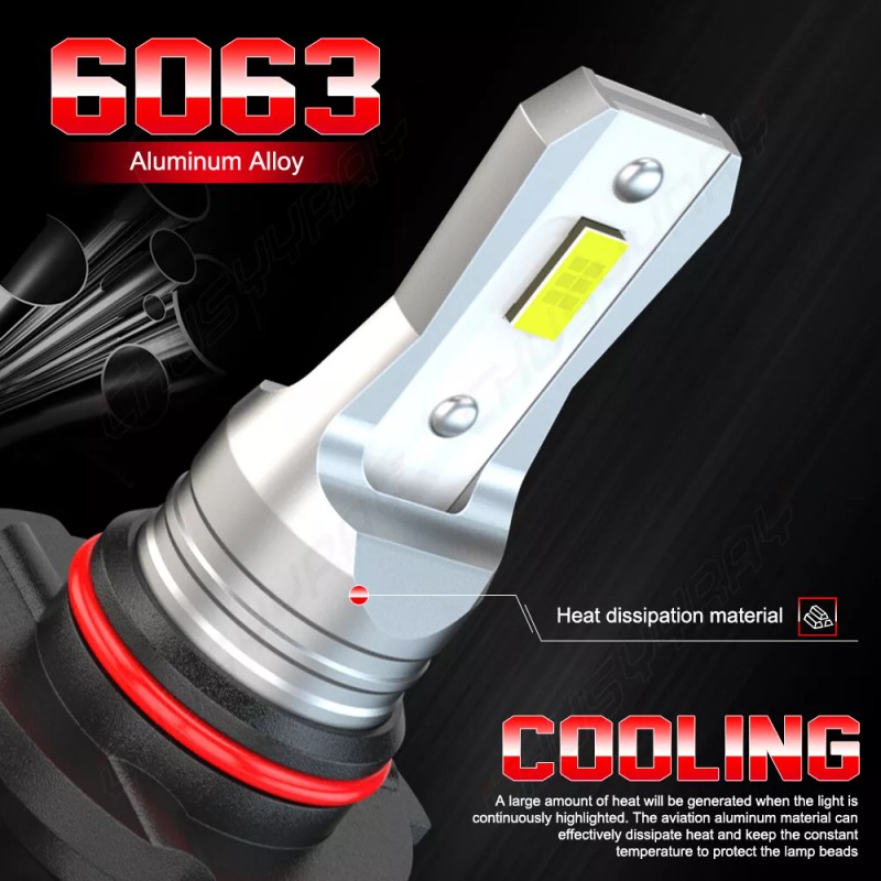 CHUSYYRAY For 2015-2020 GMC Yukon XL Combo LED Headlight Bulbs