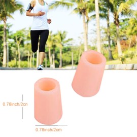 5 Pairs Gel Open Toe Sleeves, Toe Protector, Toe Tubes Pinky Toe Sleeve for Hammer Toes, Ingrown Toenails, Corns Remover Callus Cushion,Toe Splint Protector, Prevent Friction and Rubbing