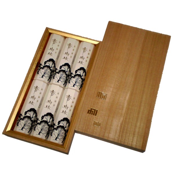 Gyokushudo #0067 Incense, Incense Tree Forest, 6 Boxes, Sandalwood Scent,