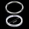 CHUIFAI Pack of 40 30 mm Metal Curtain Rings with