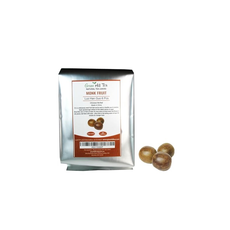 Popular Asian Herb Nourishing Lungs 6 Pieces Dried Luo Han