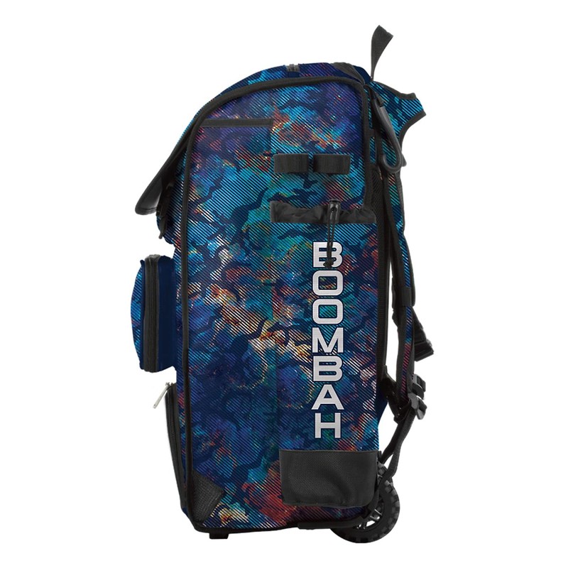 Boombah Catchers Superpack Hybrid Rolling Bat Bag - Nebula Multicolor