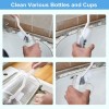 Dfacio 11Pcs Crevice Cleaning Brush Set, Hard Bristle Cleaning Supplies