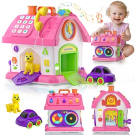 Hurdaos Montessori Toys for 1 Year Old Girls, 1st First Birthday Gifts for One Year Old Girl Boys Baby Girl Boy Toy 12-18 Months, Educational Learning Toddler Montessori Toys 1-2