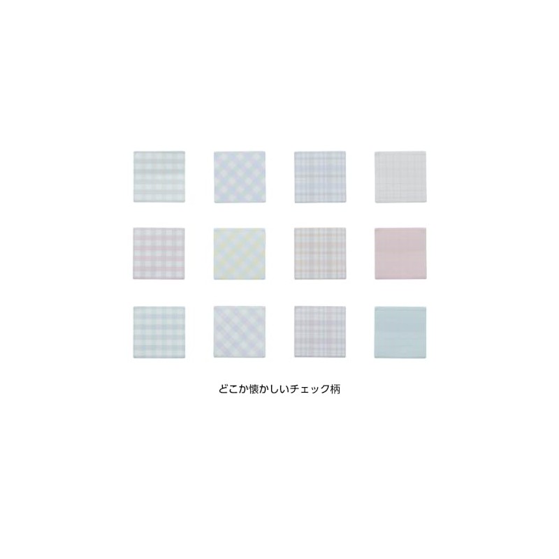 Sunstar Stationery S2843030 Sticky Notes, Swirling Fusen, Checking Memories