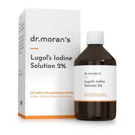 LUGOL'S Iodine 2% Solution | USP/PH. EUR. | 16.91oz | Made in Germany