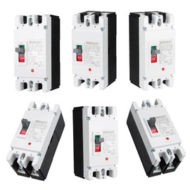Wengart MCCB Circuit Breaker WGM1PV-250,DC500V 200Amp,2P DC Circuit Breaker for Solar Systems and Other DC Applications