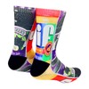 KACOLOR - Calcetines de tubo para hombre, Peanut Butter Jelly,