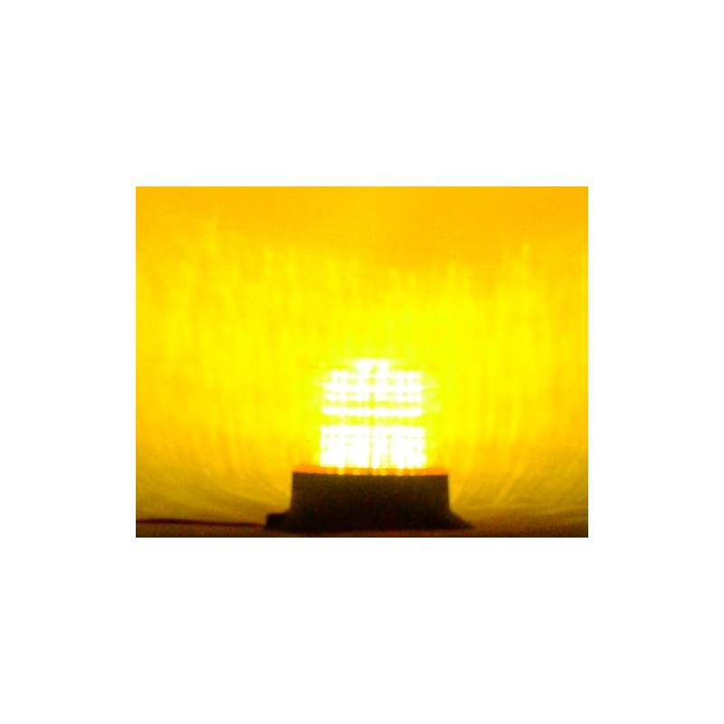 BS2T AMBER ORANGE 12-100V DC 1/2" PIPE MOUNT STROBE XENON