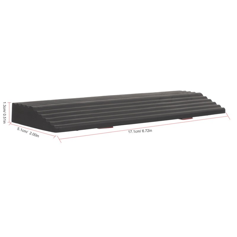 iplusmile 2Pcs Threshold Ramp, Sweeping Robot Climbing Mat Doorways, Wheelchair