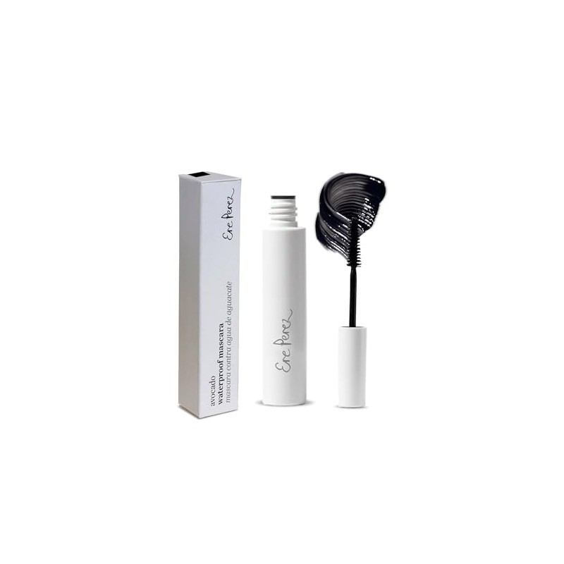 Ere Perez Mascara de Aguacate Contra Agua, Black, 10 ml