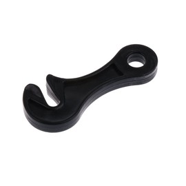 Perfeclan Pack of 20 Replacement Tent Guy Line Rope Tensioner Hooks, Tent Rope Tensioner Outdoor Tent Accessories, Cord Tensioner Wind Rope Buckle Tent Tensioner for Camping, Hiking, Picnic,