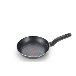 T-fal Initiatives Nonstick Fry Pan Set 7.5, 9 Inch Pour Spout Cookware, Pots and Pans, Dishwasher Safe Black