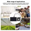 Solar Panel Fan Kit 10W Solar Powered Dual Fans for